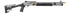 Panzer Arms M4 Speed Pro, 12 Gauge, 18.50" Ported Barrel, 5 RDs, Threaded Barrel, Gray With Gold Titanium Accents 