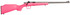 Crickett KSA2221, .22 LR, 16.12" Barrel, 1 RDs, Stainless Steel Barrel/Blued Receiver, Pink Synthetic Stock, Stainless / Pink 