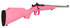 Crickett KSA2221, .22 LR, 16.12" Barrel, 1 RDs, Stainless Steel Barrel/Blued Receiver, Pink Synthetic Stock, Stainless / Pink 