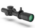 Swampfox Optics Tomahawk II, Bright Fiber Optic Green Reticle, Black 