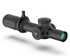 Swampfox Optics Tomahawk II, Bright Fiber Optic Green Reticle, Black 