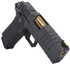 United Gunworks Phantom, 9MM, 3.80" Match Bull Barrel, 17 RDs, Black / Copper Accents 