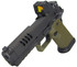 Staccato HD P4.5 w/ Trijicon RMR HD 3.25 MOA, 9MM, 4.50" Barrel, 18 RDs, OD Green / DLC Black 