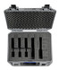 Pelican Vault V300PF5, Universal 5-Pistol Case, Precut Foam for 5 Pistols and 19 Magazines, Grey 