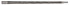 Proof Research Carbon Fiber Bolt-Action Barrel Blank, .243 Winchester, 20.00" Barrel, Carbon Fiber Finish 