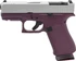 Glock 43X MOS Apollo Custom, 9mm, 3.41" Barrel, 15 Rds, Universal Optic Cut, Black Cherry Frame / Satin Aluminum Slide 