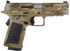 Wilson Combat Bulwark, 9mm, 4.00" Barrel, 15 Rds, Universal Optic Cut, Custom Desert Multicam Armor-Tuff 