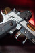 Taran Tactical Innovations TTI Viper, 9mm, 4.50" PVD Ported Island Barrel, 20 Rds, w/ Trijicon RMR HD, Polished Snake Scales Finish, Silver 