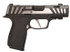 Sig Sauer P365 AXG Equinox Comp, 9mm, 3.10" Compensated Barrel, 12 Rds, RMSc Optic Cut, Equinox Two-Tone 