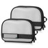 Savior Equipment PRO Core 11x7 Pouch, Hook Backing, 2-Pack, Black 