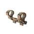Ruff's Precision RPM Bravo 34mm Cantilever Mount, Co-Linear Bubble Level, Fde Cerakote 
