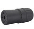 Stealth Additive Works Tisha, 9MM, 4.10" Overall Length, Grade 5 Titanium Construction, 1/2x28 Direct Thread, Black 