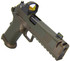 Stealth Arms Platypus Comp w/ Leupold DeltaPoint Pro, 9MM, 5.00" Compensated Barrel, 17 RDs, Midnight Bronze / Milspec Green 
