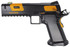 Stealth Arms Platypus Comp, 9MM, 5.00" Compensated Barrel, 17 RDs, Tequila Sunrise / Black 