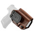 Mission First Tactical Hybrid Holster, Kydex and Leather, Brown 