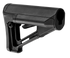 Magpul STR Carbine Stock, Water Resistant Battery Storage Tubes, Black 