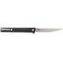 CRKT CEO Flipper, 3.35" Satin AUS-8A Blade, Black GRN Handle 