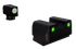 Rival Arms RA2B231G, Night Sights, Green Tritium, White Outline Front, Black Outline Rear 
