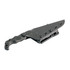 Stroup Knives Bravo 5, Fixed Blade Knife, 7.75" Overall Length, Acid Etched Finish, Black G10 Handle 