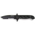 Columbia River Knife & Tool M16-14SFG, Special Forces, 3.875" Blade, Black G10 Handle, Titanium Nitride Finish 