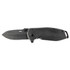 CRKT Squid Assisted Black Folding Knife, 2.37" Blade, Black 