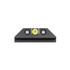 Night Fision Tritium Night Sight Set, Yellow Front, Black U-Notch Back, Fits Glock 