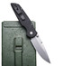 Pro-Tech TR-3 Integrity Thumbstud Manual, 3.5" Stonewash MagnaCut Blade, Double Thumb Studs, Black 