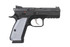 CZ 75 Shadow 2 Compact, 9MM, 4.00" Barrel, 15 RDs, Optics Ready, Black/Silver - 806703912523 