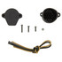 One Hundred Concepts ScopeCap Pro, 30mm Flip-Up Scope Lens Cover w/ Kill Flash, Matte Black 