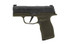 Sig Sauer P365X Fortunate Son, 9MM, 3.10" Barrel, 12 Rds, Optic Ready, Two-Tone Green/Black 