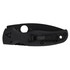 Spyderco Shaman Lightweight, Serrated CTS BD1N Blade, Black DLC Finish 