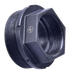 LMT R-RMSTD Hub Regulator Mount Adaptor, Regulator Mount Adapter, Black Finish 