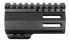JE Machine Tech PS-223MLK4KBLK-F-NAR, AR-15 Upper Receiver, 4" Rail, Black Anodized 