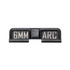 Noveske Dust Cover 6ARC, 6MM ARC Engraving, Black 