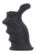 JE MACHINE PS-PG23B Sniper Combat Pistol Grip, Ergonomic Finger Grooves, Black 