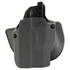 Safariland Solis, Designed for Glock 43X with Red Dot and Light, Outside Waistband Holster, Plain Black, Right Hand 