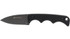 Smith & Wesson H.R.T. Spear Point Neck Knife, Black TiNi Blade, Black G10 Handle 