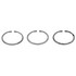 Luth-AR Bolt Gas Rings, 3 Pack, Silver 