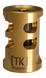 Tandemkross Game Changer PRO, .22LR Compensator, Gold Finish 