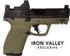 Smith & Wesson M&P9 M2.0 Compact w/ Viridian RFX11, 9MM, 3.60" Barrel, 15 Rds, Olive Drab Green 