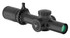 Swampfox Optics Tomahawk II, 1-4x24mm, 30mm Tube, BDC Green Reticle, Black 