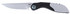 Columbia River Nucleus, 3.19" Bead Blasted Blade, Black/Red G10/SS Handle 