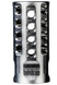 Tapco TAP22010, Muzzle Brake, 1/2"x28 Threads, 2" OAL, .920" Diameter, Silver Anodized Aluminum 
