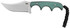 CRKT Minimalist Persian, Fixed Blade Knife, 2.75" Blade, Teal Handle, Bead Blast Finish 