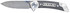 CobraTec Knives Emperor, Damascus VG-10, 3.00" Blade, Carbon Fiber/SS Handle 