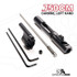 Superlative Arms AR-15 Adjustable Piston System, .750" Clamp-On Gas Block, Left Hand, Melonite Finish 