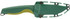 S.O.G Aegis AT, 3.13" Folding Drop Point, Part Serrated, Black TiNi Cryo D2 Steel Blade, OD Green Textured GRN Handle 
