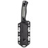 KA-BAR Cool Name Sheepsfoot, Fixed Blade Knife, 9.38" Overall Length, Black 