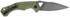 CobraTec Knives Ryker, 3.75" Blade, OD Green G10 Handle, Automatic 