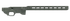 MDT ACC Premier Gen2 Chassis Base, Full-Length ARCA Rail & M-LOK Slots, Cerakote Charcoal Green 
